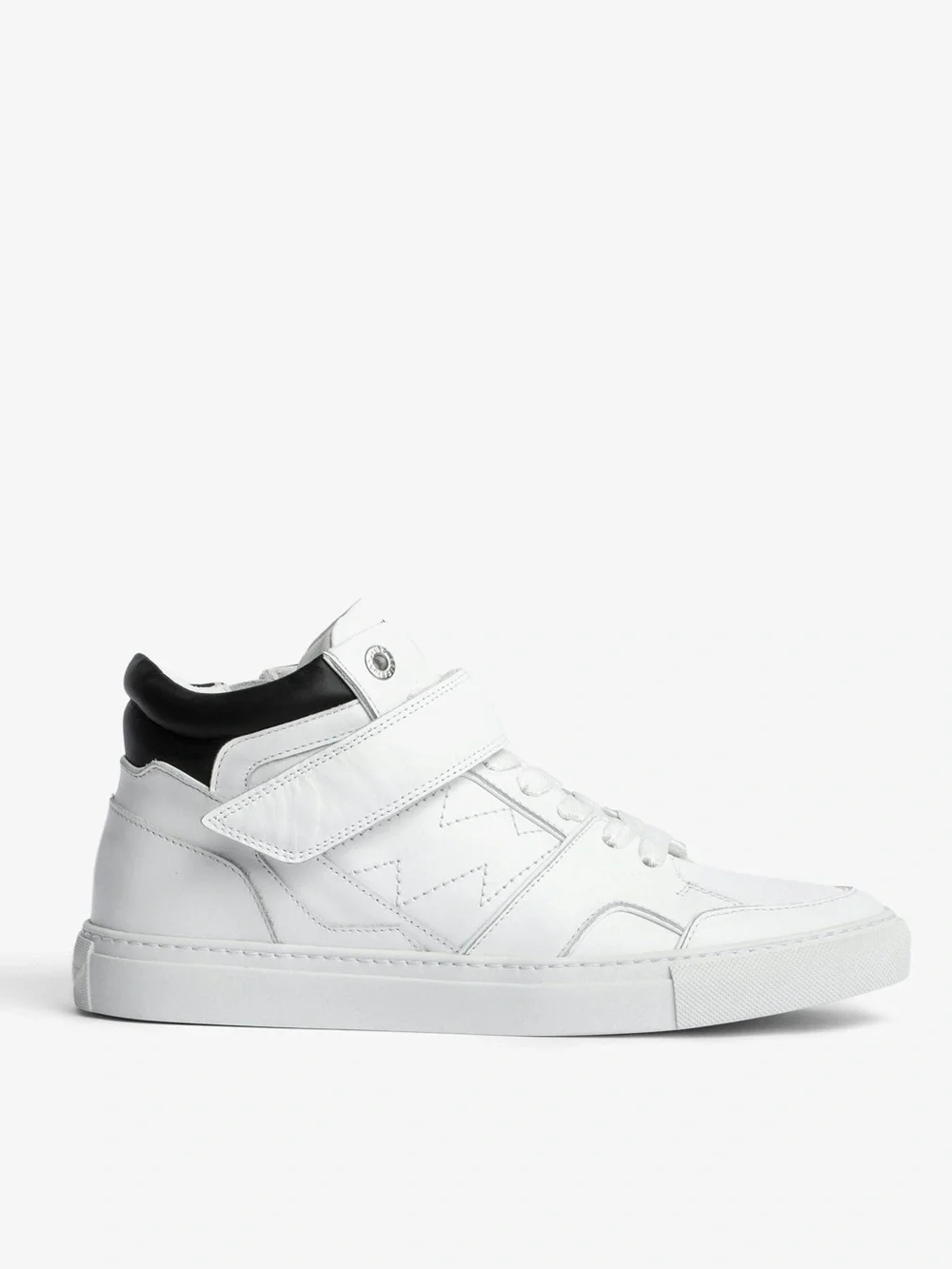 NIB Zadig & Voltaire Women’s Mid Flash Sneakers, Size 40